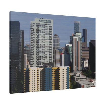 Downtown Seattle, on Canvas, Stretched, 0.75"