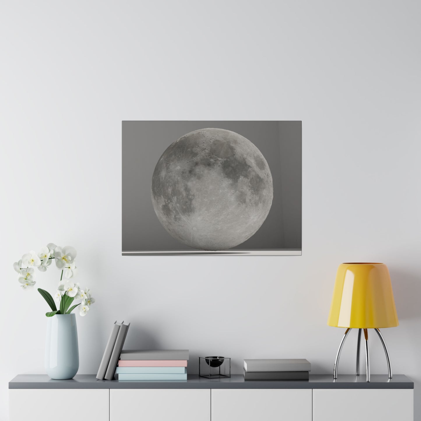 Full Moon on Display, Stretched Canvas, 0.75"