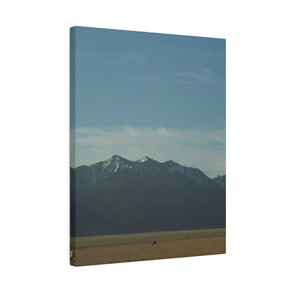 Open Fields and Misty Mountains on Stretched Canvas, 0.75"