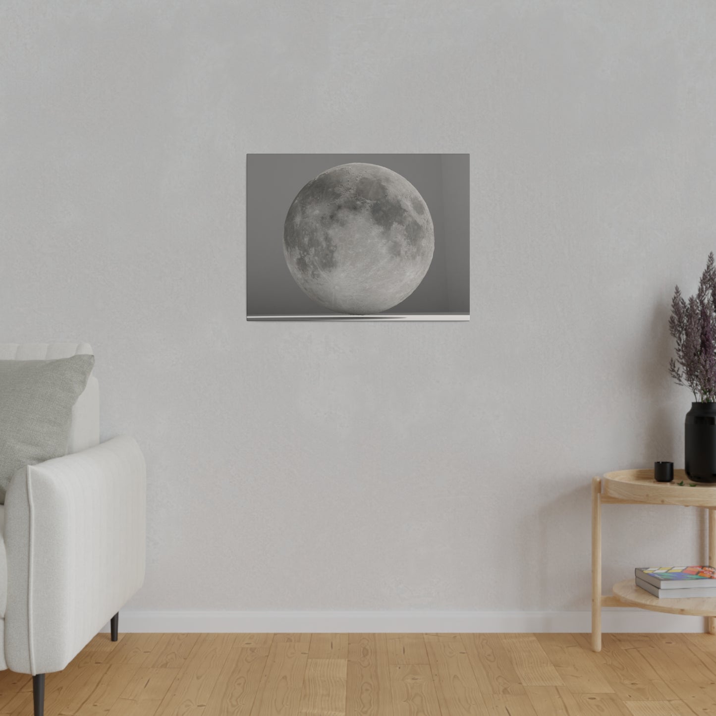 Full Moon on Display, Stretched Canvas, 0.75"