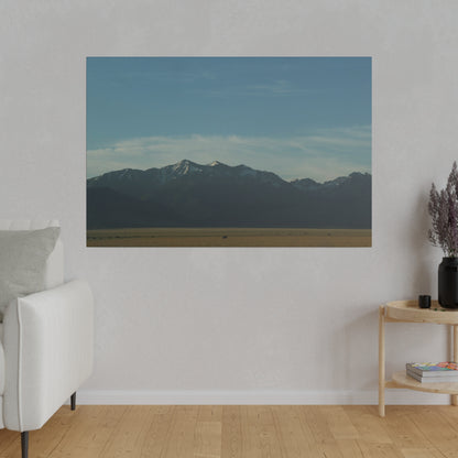 Open Fields and Misty Mountains on Stretched Canvas, 0.75"