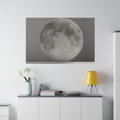 Full Moon on Display, Stretched Canvas, 0.75"