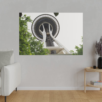 Seattle Space Needle, on Canvas, Stretched, 0.75"