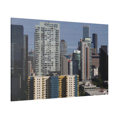 Downtown Seattle, on Canvas, Stretched, 0.75"