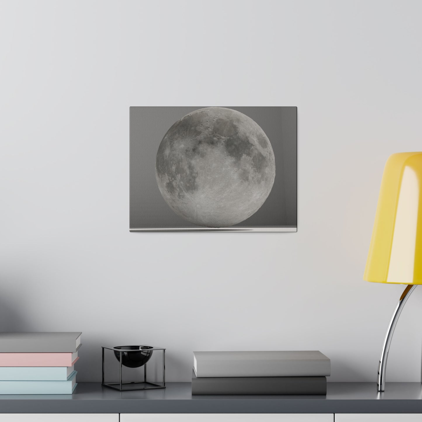 Full Moon on Display, Stretched Canvas, 0.75"