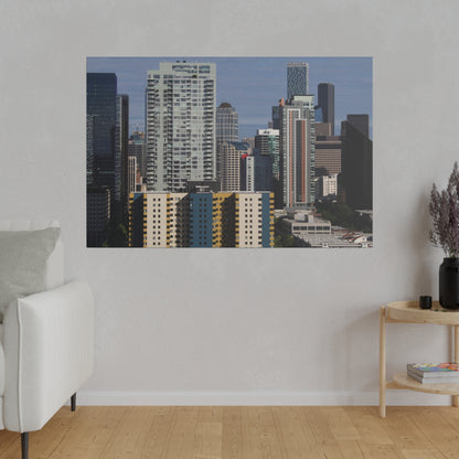 Downtown Seattle, on Canvas, Stretched, 0.75"