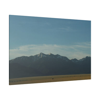 Open Fields and Misty Mountains on Stretched Canvas, 0.75"