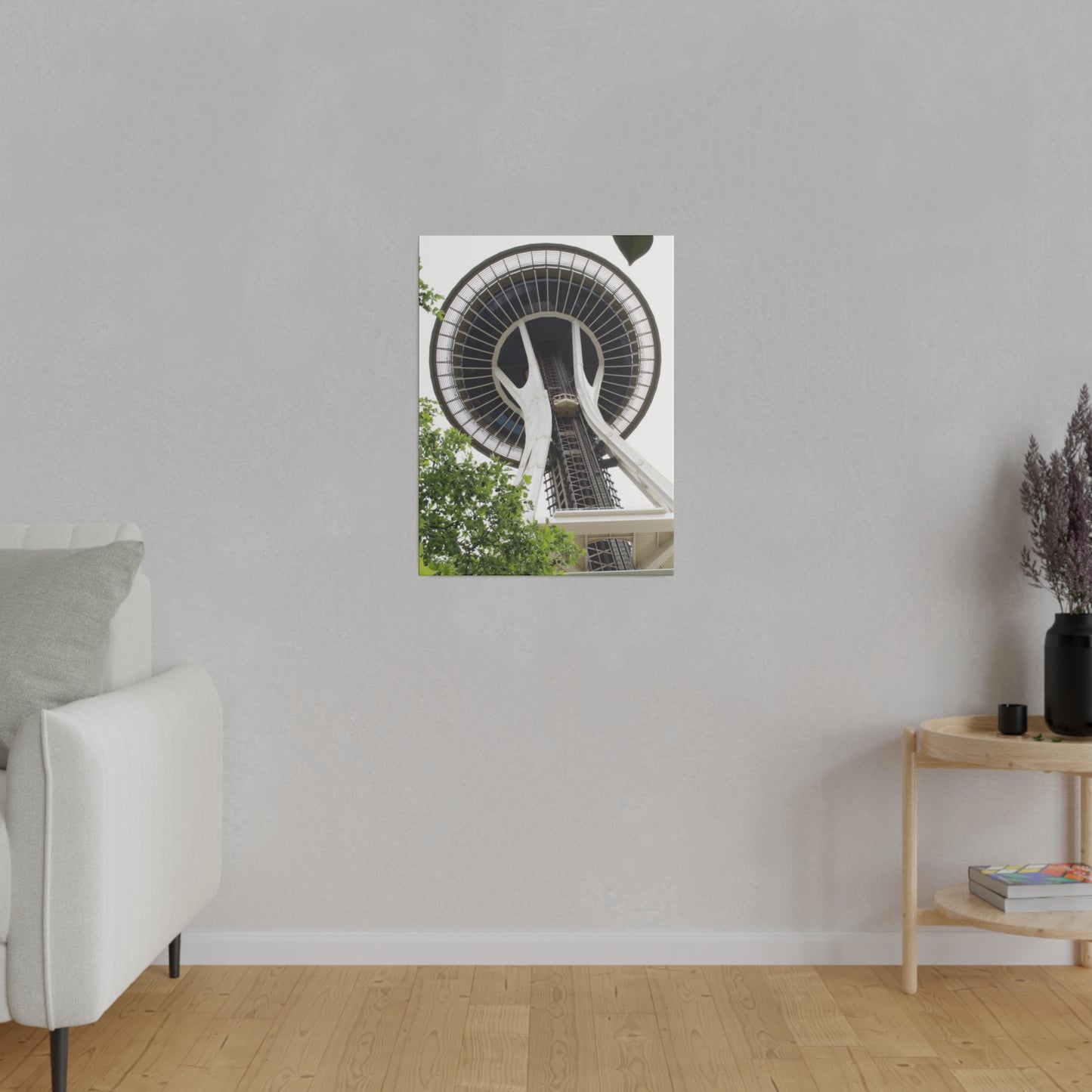 Seattle Space Needle, on Canvas, Stretched, 0.75"